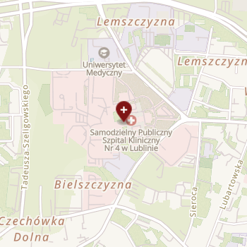 Uniwersytecki Szpital Kliniczny nr 4 w Lublinie na mapie