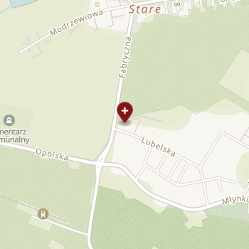 Przychodnia Luxmed - Uzdrowisko Nałęczów na mapie