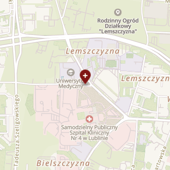 Uniwersytecki Szpital Dziecięcy w Lublinie na mapie
