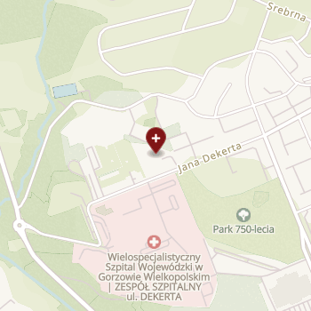 Wielospecjalistyczny Szpital Wojewódzki w Gorzowie Wlkp na mapie
