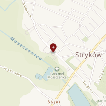Ośrodek Zdrowia w Strykowie on map