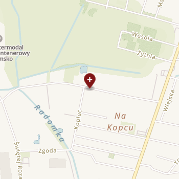 Centrum Rehabilitacji Kraszewskiego on map