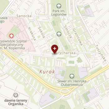 Ortoklinika na mapie