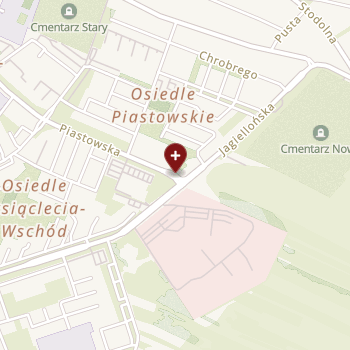 Gabinety Piastowska na mapie