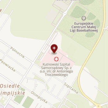 Kutnowski Szpital Samorządowy na mapie