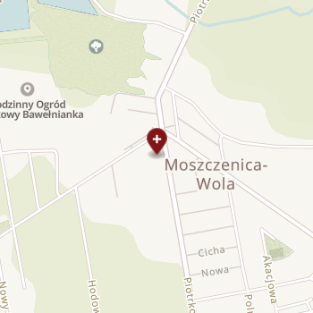 SPZOZ w Woli Moszczenickiej na mapie