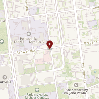 Wojewódzki Specjalistyczny Szpital im. M. Pirogowa w Łodzi on map