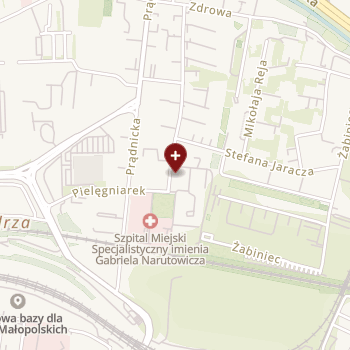 Szpital Miejski Specjalistyczny im. Gabriela Narutowicza w Krakowie na mapie