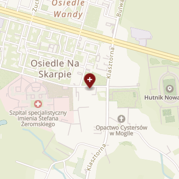 Zdrowa Huta na mapie