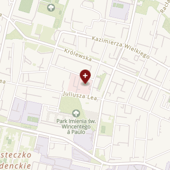 SPZOZ Ministerstwa Spraw Wewnętrznych i Administracji w Krakowie na mapie