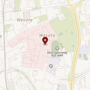 SPZOZ Szpital Uniwersytecki w Krakowie na mapie