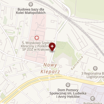 ZOZ Medycyny Pracy Sw w Krakowie na mapie