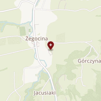 Gzoz w Żegocinie na mapie