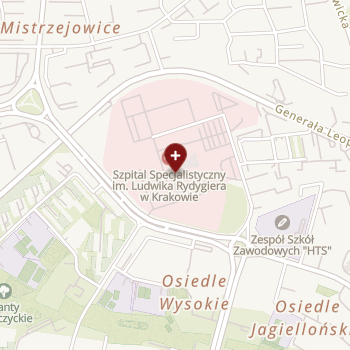 Centrum Radioterapii Amethyst w Krakowie on map