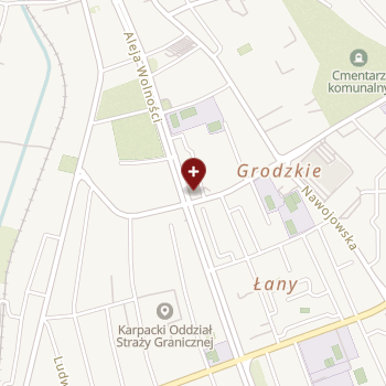 Szpital Specjalistyczny im. Jędrzeja Śniadeckiego w Nowym Sączu na mapie