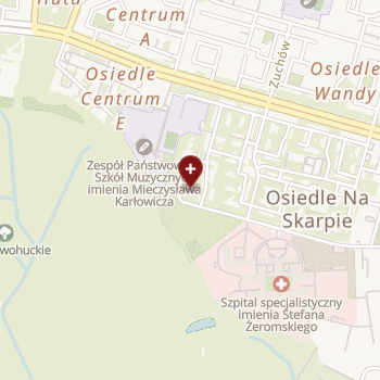 Miejskie Centrum Stomatologii Nowa Huta on map