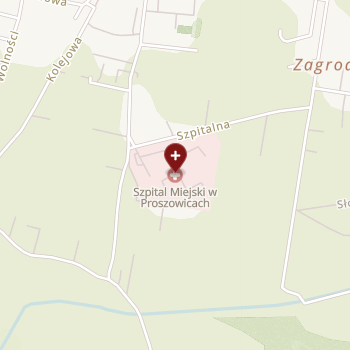 Szpital im. Ojca Rafała z Proszowic SPZOZ w Proszowicach na mapie