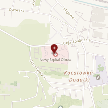 Nowy Szpital w Olkuszu on map