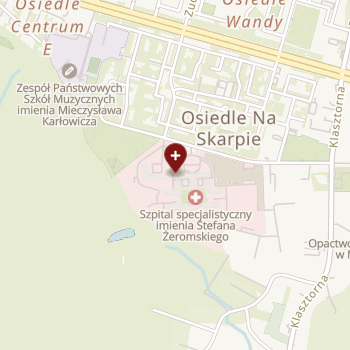 Szpital Specjalistyczny im. Stefana Żeromskiego SPZOZ w Krakowie on map
