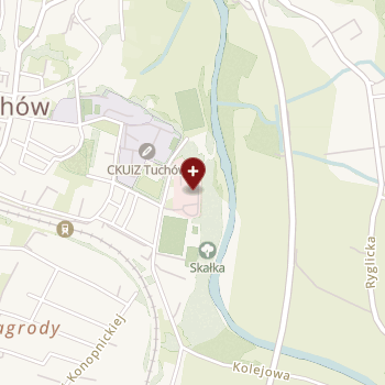 Centrum Zdrowia Tuchów on map