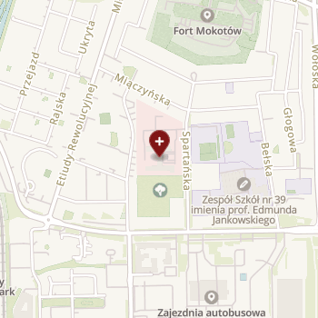 Narodowy Instytut Geriatrii, Reumatologii i Rehabilitacji im. prof. Dr Hab. Med. Eleonory Reicher na mapie