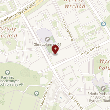 SPZOZ Warszawa-Ursynów na mapie