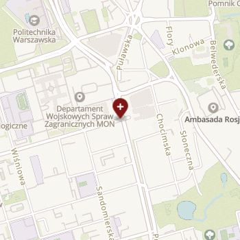 ZOZ Medycyny Pracy Służby Więziennej w Warszawie na mapie