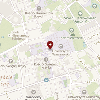 Centrum Medyczne Centermed Warszawa na mapie