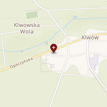 SPZOZ Klwów na mapie