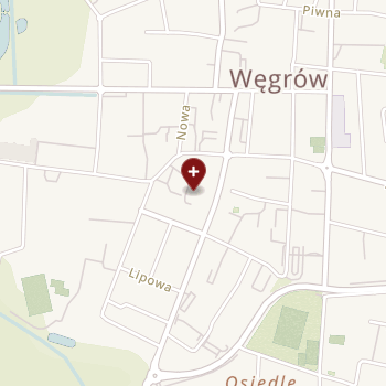 SPZOZ w Węgrowie na mapie