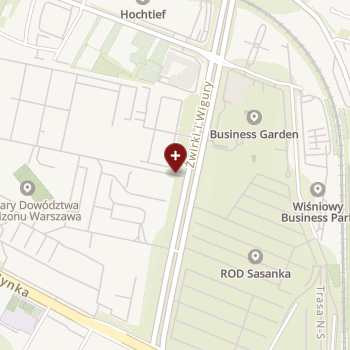 Oddział Zabezpieczenia Garnizonu Stołecznego na mapie