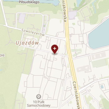 Oddział Zabezpieczenia Garnizonu Stołecznego na mapie