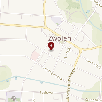 SPZZOZ w Zwoleniu na mapie