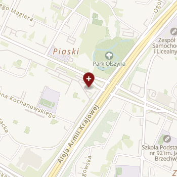 Mr Med Zielińska, Kośmider, Kośmider, Stępień on map