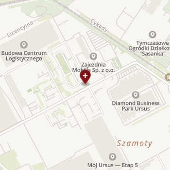 Centrum Medyczne Puławska on map