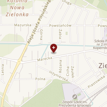 Pracownie "Bonus-Diagnosta" na mapie