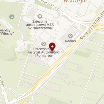 Przemysłowa Przychodnia Przyzakładowa w Przemysłowym Instytucie Automatyki i Pomiarów - Piap na mapie
