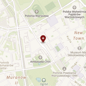 Centrum Medyczne Lekarze w Warszawie on map