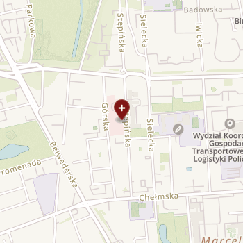 Szpital Czerniakowski on map