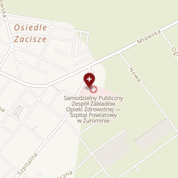 SPZZOZ w Żurominie na mapie