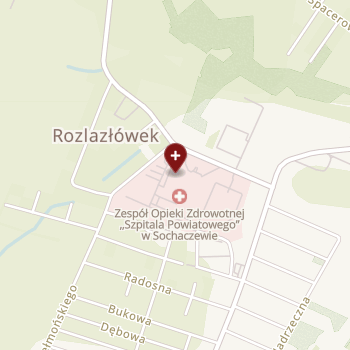 Zespół Opieki Zdrowotnej "Szpitala Powiatowego" w Sochaczewie on map