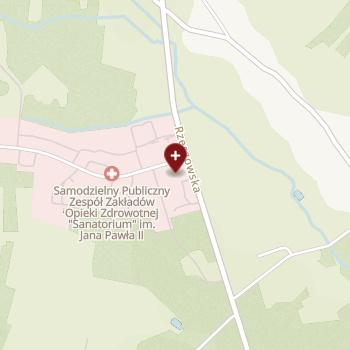 SPZZOZ "Sanatorium" im. Jana Pawła II w Górnie na mapie