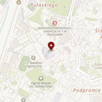 SPZOZ nr 1 w Rzeszowie na mapie