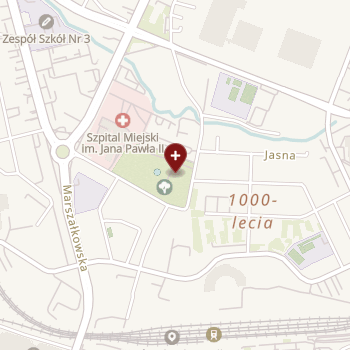 Uniwersytecki Szpital Kliniczny im. Fryderyka Chopina w Rzeszowie on map