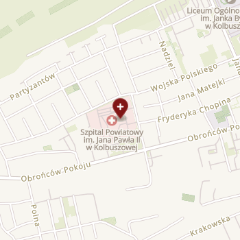 SPZOZ w Kolbuszowej on map