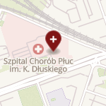 Dolnośląskie Centrum Onkologii, Pulmonologii i Hematologii na mapie