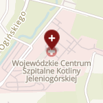 Wojewódzkie Centrum Szpitalne Kotliny Jeleniogórskiej na mapie
