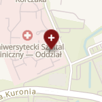 Uniwersytecki Szpital Kliniczny w Białymstoku na mapie