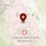 7 Szpital Marynarki Wojennej z Przychodnią SPZOZ Imienia Kontradmirała Profesora Wiesława Łasińskiego w Gdańsku on map