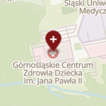 Górnośląskie Centrum Zdrowia Dziecka im. św. Jana Pawła II SPSK nr 6 Śląskiego Uniwersytetu Medycznego w Katowicach na mapie